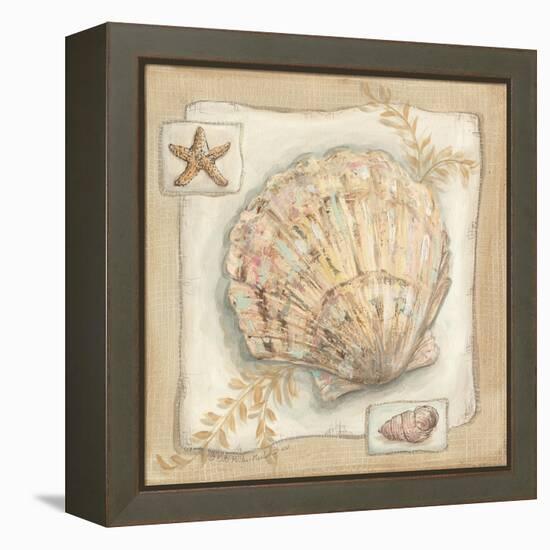 Sandy Scallop-Kate McRostie-Framed Stretched Canvas