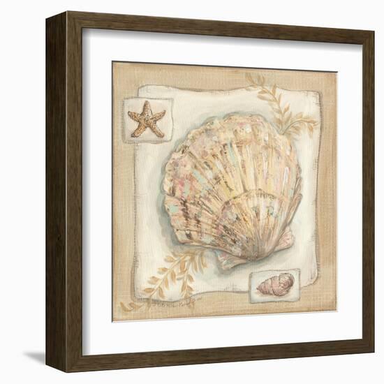 Sandy Scallop-Kate McRostie-Framed Art Print