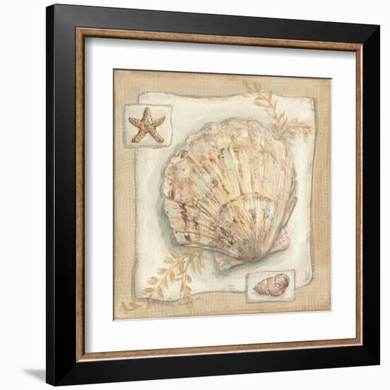 Sandy Scallop-Kate McRostie-Framed Art Print