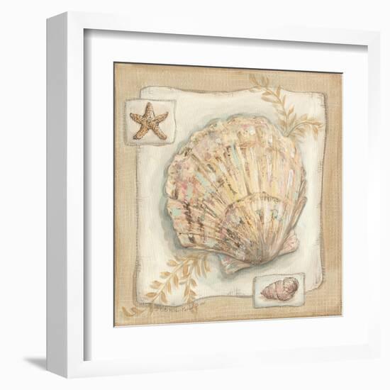 Sandy Scallop-Kate McRostie-Framed Art Print