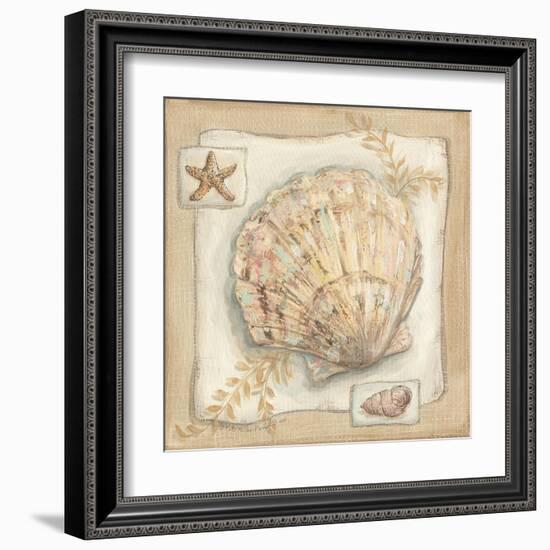 Sandy Scallop-Kate McRostie-Framed Art Print