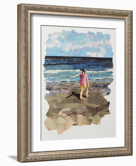 Sandy Shore-Kirstie Adamson-Framed Giclee Print