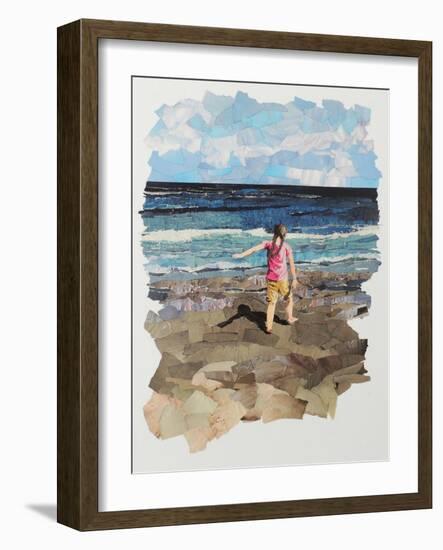 Sandy Shore-Kirstie Adamson-Framed Giclee Print