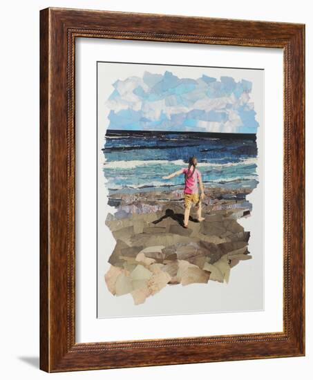 Sandy Shore-Kirstie Adamson-Framed Giclee Print