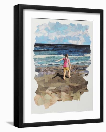 Sandy Shore-Kirstie Adamson-Framed Giclee Print