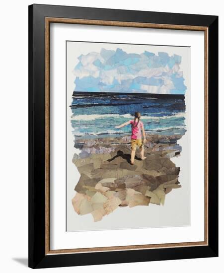 Sandy Shore-Kirstie Adamson-Framed Giclee Print