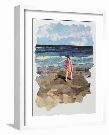 Sandy Shore-Kirstie Adamson-Framed Giclee Print