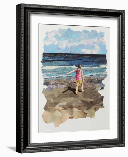 Sandy Shore-Kirstie Adamson-Framed Giclee Print