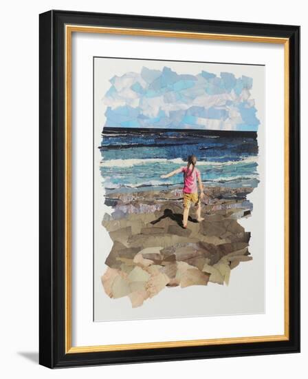 Sandy Shore-Kirstie Adamson-Framed Giclee Print