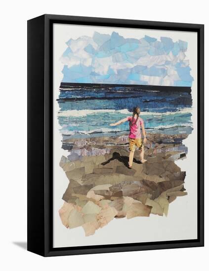 Sandy Shore-Kirstie Adamson-Framed Premier Image Canvas