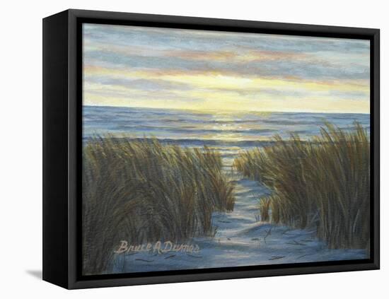 Sandy Shore-Bruce Dumas-Framed Premier Image Canvas