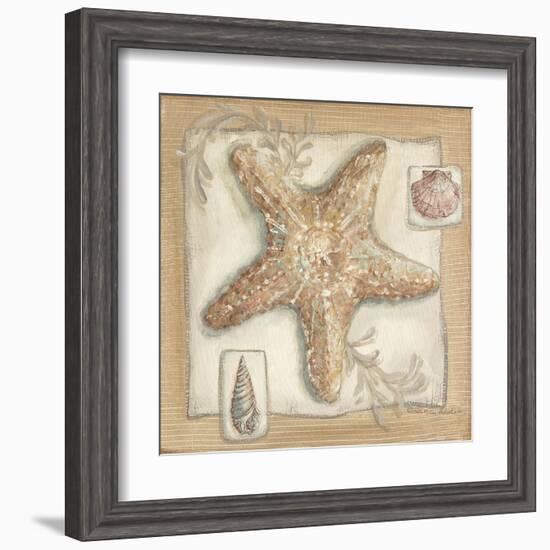 Sandy Starfish-Kate McRostie-Framed Art Print