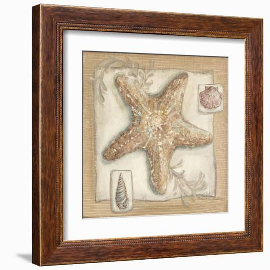 Sandy Starfish-Kate McRostie-Framed Art Print