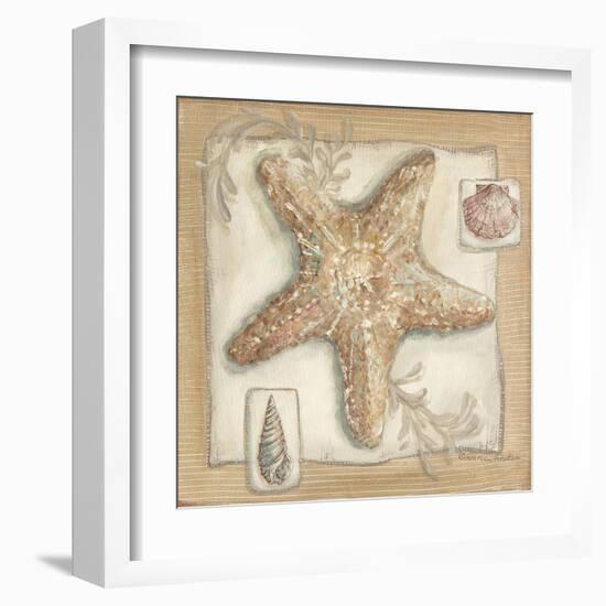 Sandy Starfish-Kate McRostie-Framed Art Print