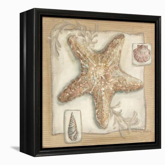 Sandy Starfish-Kate McRostie-Framed Stretched Canvas