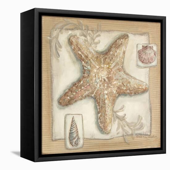 Sandy Starfish-Kate McRostie-Framed Stretched Canvas