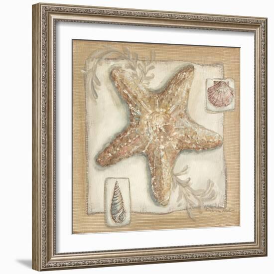 Sandy Starfish-Kate McRostie-Framed Art Print