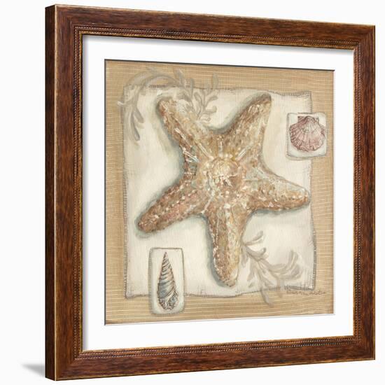 Sandy Starfish-Kate McRostie-Framed Art Print