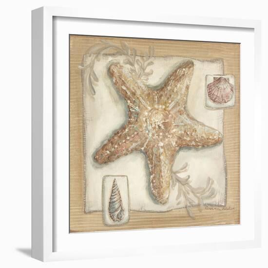 Sandy Starfish-Kate McRostie-Framed Art Print