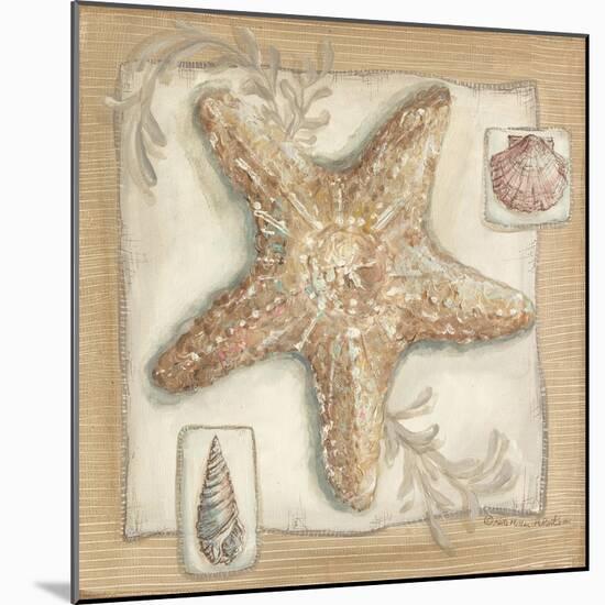 Sandy Starfish-Kate McRostie-Mounted Art Print