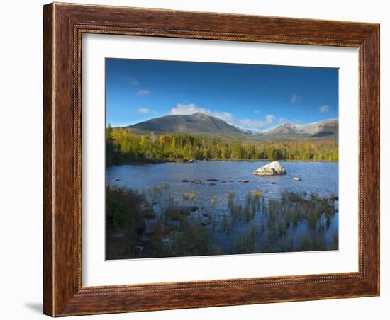 Sandy Stream Pond, Baxter State Park, Maine, New England, United States of America, North America-Alan Copson-Framed Photographic Print