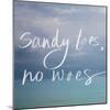 Sandy Toes-Susan Bryant-Mounted Art Print