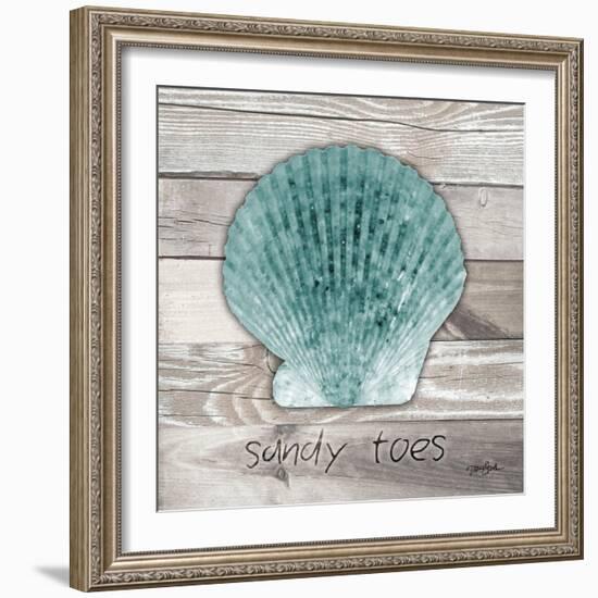 Sandy Toes-Diane Stimson-Framed Art Print