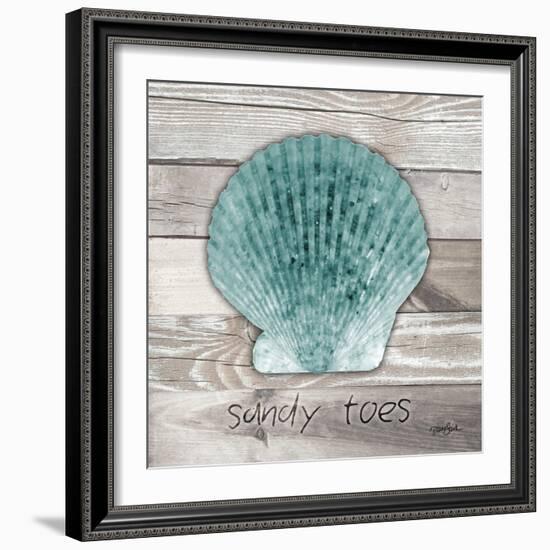 Sandy Toes-Diane Stimson-Framed Art Print