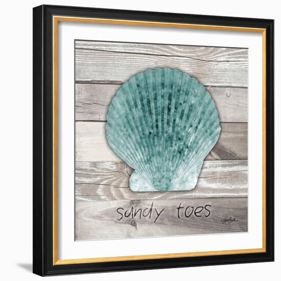 Sandy Toes-Diane Stimson-Framed Art Print