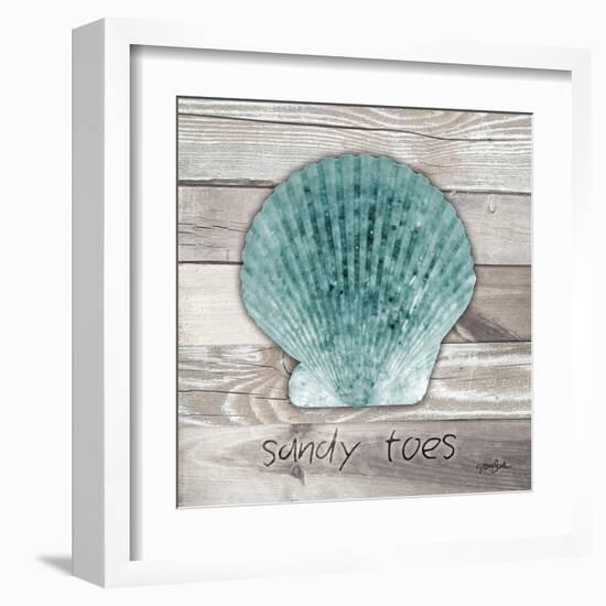 Sandy Toes-Diane Stimson-Framed Art Print