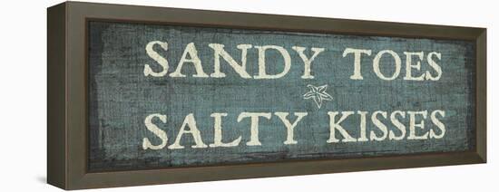 Sandy Toes-Erin Clark-Framed Premier Image Canvas