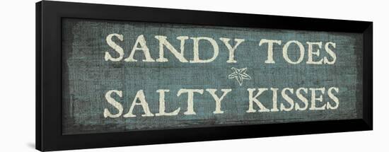 Sandy Toes-Erin Clark-Framed Giclee Print