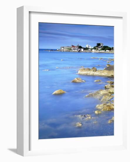 Sandycove, with James Joyce Tower Museum, Dublin, County Dublin, Republic of Ireland, Europe-Jeremy Lightfoot-Framed Photographic Print