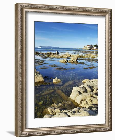 Sandycove, with James Joyce Tower Museum, Dublin, County Dublin, Republic of Ireland, Europe-Jeremy Lightfoot-Framed Photographic Print