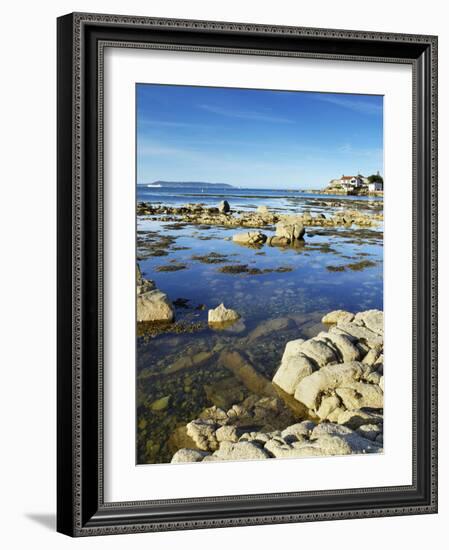 Sandycove, with James Joyce Tower Museum, Dublin, County Dublin, Republic of Ireland, Europe-Jeremy Lightfoot-Framed Photographic Print