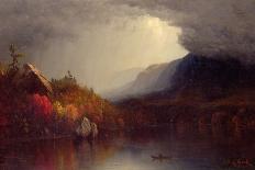 Study of a Coming Storm on Lake George, 1863-Sanford Robinson Gifford-Giclee Print