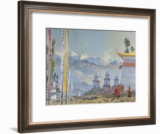 Sanga Choelling, Sikkim-Tim Scott Bolton-Framed Giclee Print