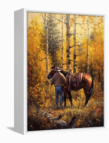 Sangre de Cristo Gold-Jack Sorenson-Framed Stretched Canvas