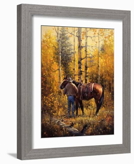 Sangre de Cristo Gold-Jack Sorenson-Framed Art Print