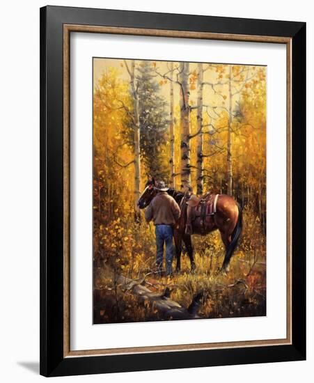 Sangre de Cristo Gold-Jack Sorenson-Framed Art Print