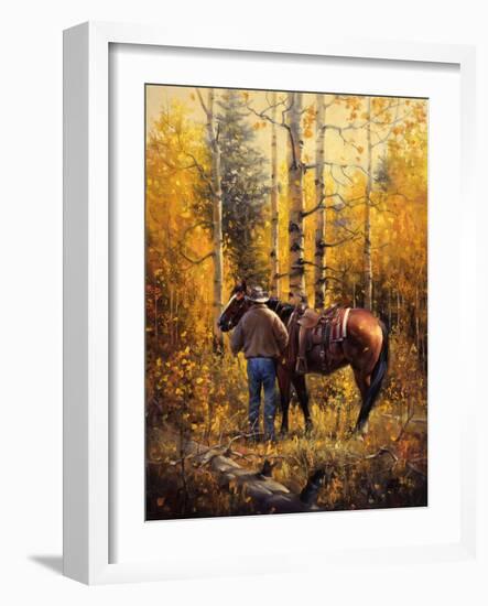 Sangre de Cristo Gold-Jack Sorenson-Framed Art Print