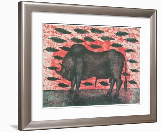 Sangre De Toro, 2001-Juan Alcazar-Framed Giclee Print