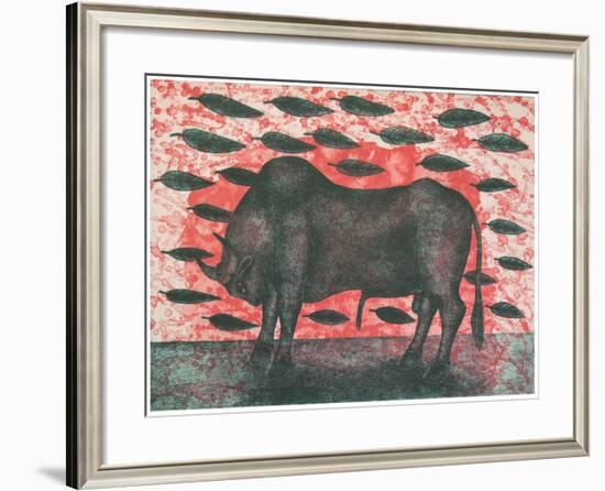 Sangre De Toro, 2001-Juan Alcazar-Framed Giclee Print