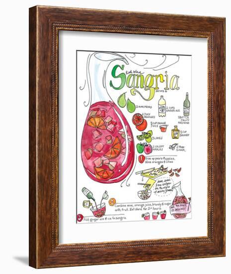 Sangria-Marcella Kriebel-Framed Art Print