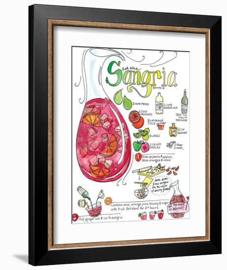 Sangria-Marcella Kriebel-Framed Art Print