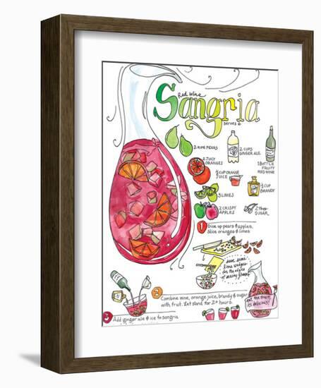 Sangria-Marcella Kriebel-Framed Art Print