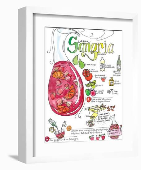 Sangria-Marcella Kriebel-Framed Art Print