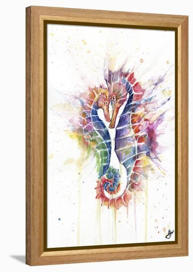 Sanguine Seahorses-Marc Allante-Framed Premier Image Canvas