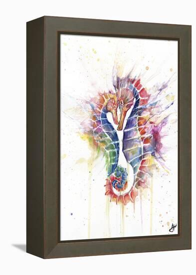 Sanguine Seahorses-Marc Allante-Framed Premier Image Canvas