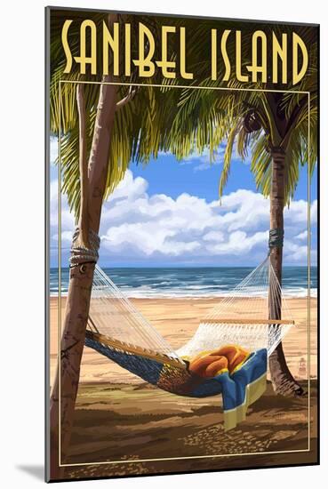 Sanibel Island, Florida - Hammock-Lantern Press-Mounted Art Print